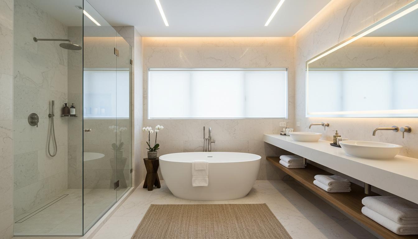 Spa-Inspired Bathroom